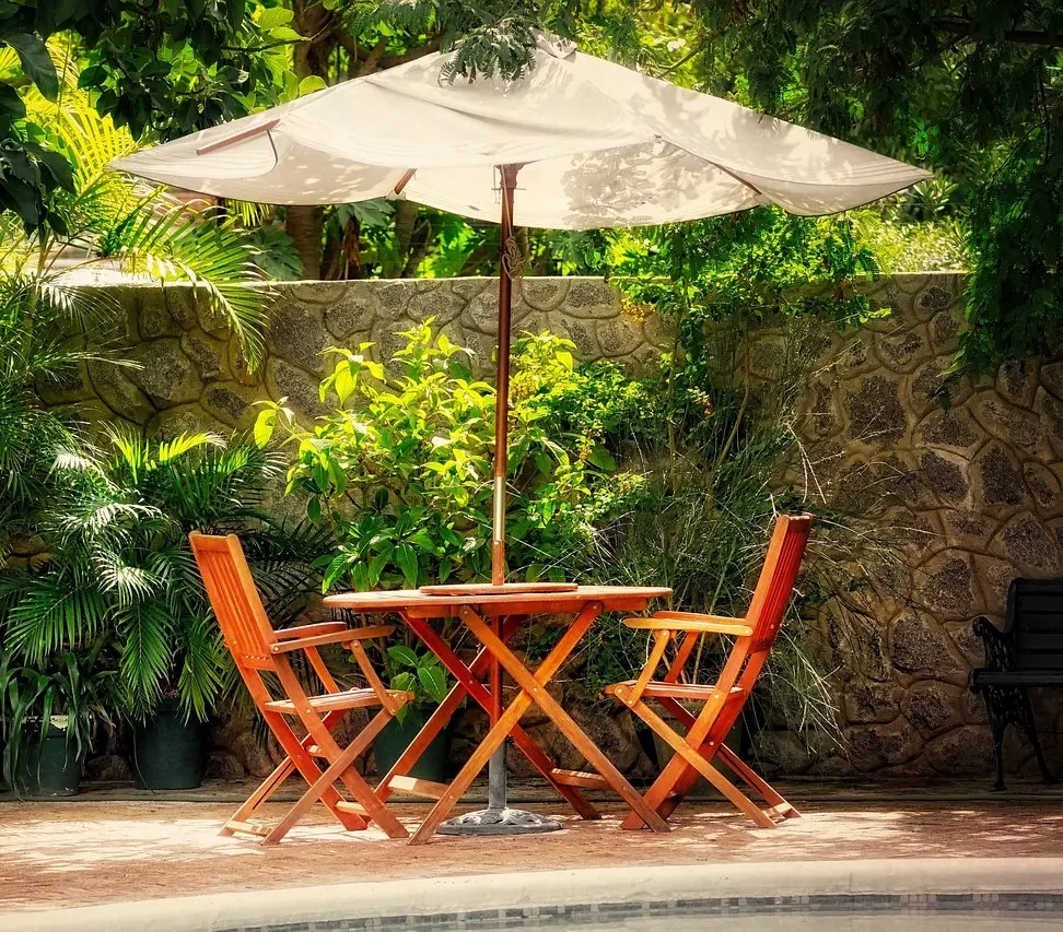 陽だまりのテラス